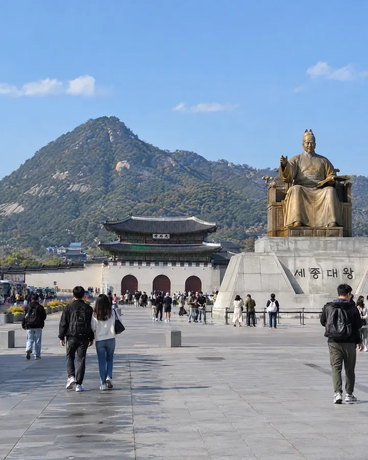 Gwanghwamun Square, Seoul